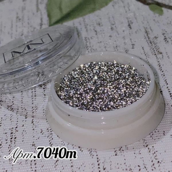 Пигмент cветоотражающий Flash Glitter кристаллики серебра №7040m