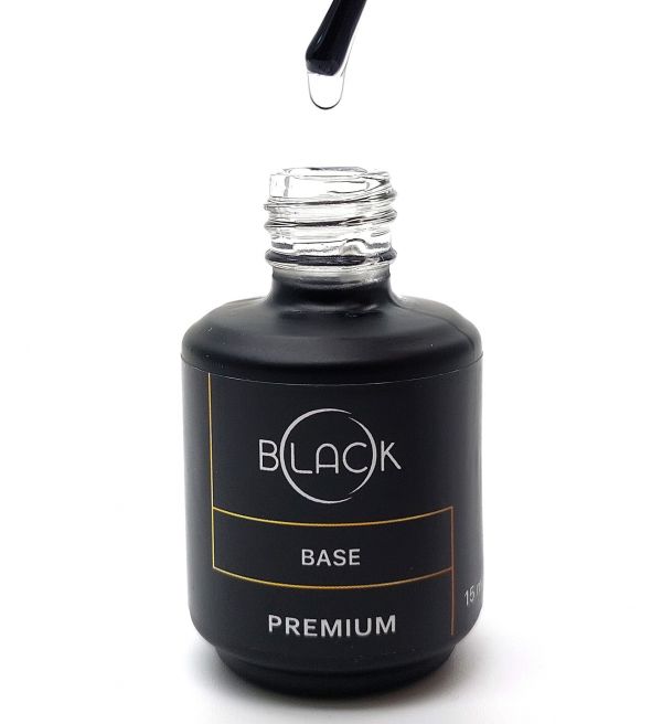 Black Professional, База для гель лака каучуковая (подложка) Premium, 15мл