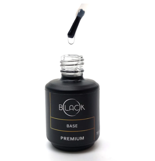Black Professional, База для гель лака каучуковая (подложка) Premium, 15мл