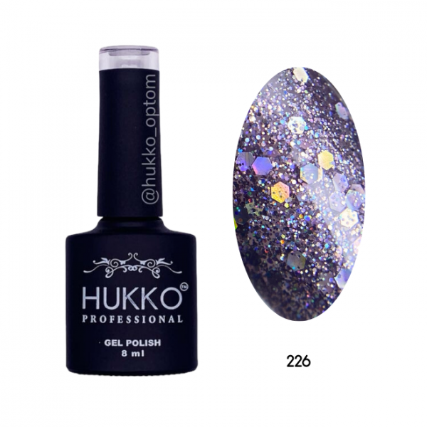 Hukko Professional, Гель лак № 226 8мл