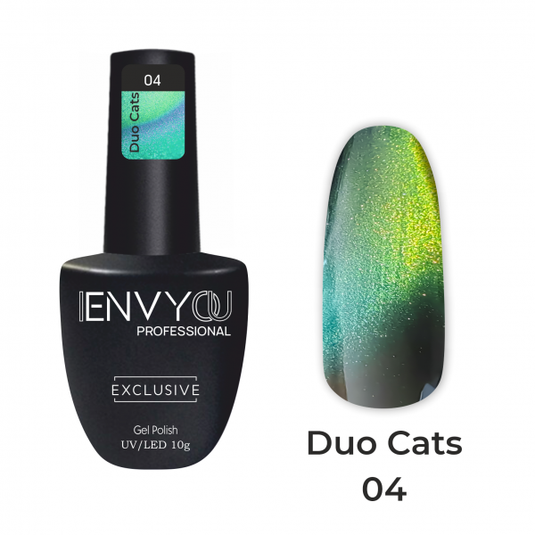 I Envy You, Гель лак магнитный Duo Cats №04, 10мл