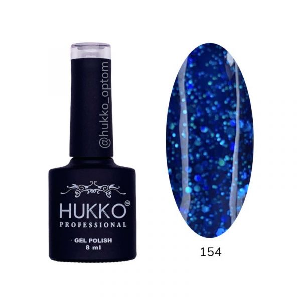 Hukko Professional, Гель лак № 154 8мл