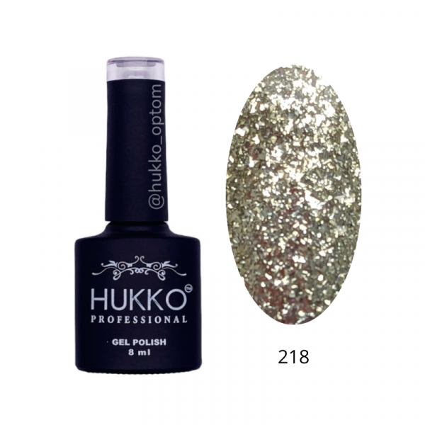 Hukko Professional, Гель лак № 218 8мл