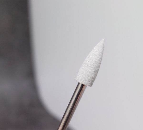Полировщик силиконовый конус серый Light gray 102 (180 грит)