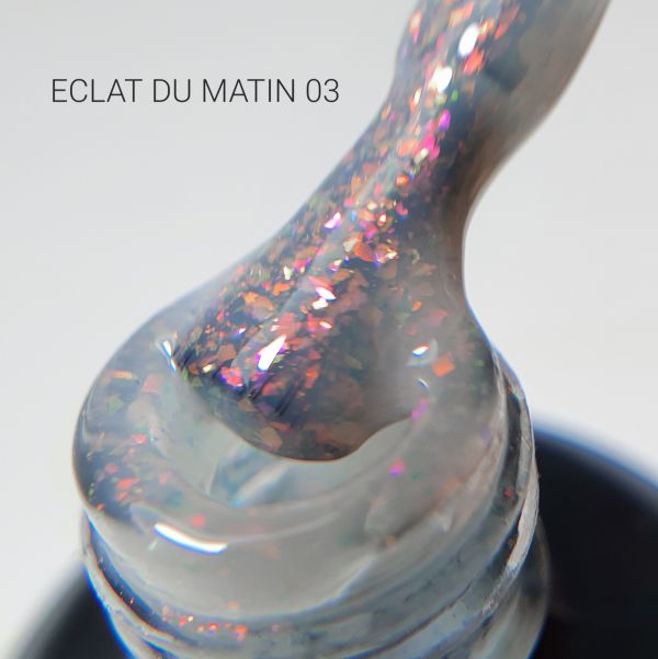Black Professional, База камуфлирующая каучуковая Eclat Du Matin №3, 15мл