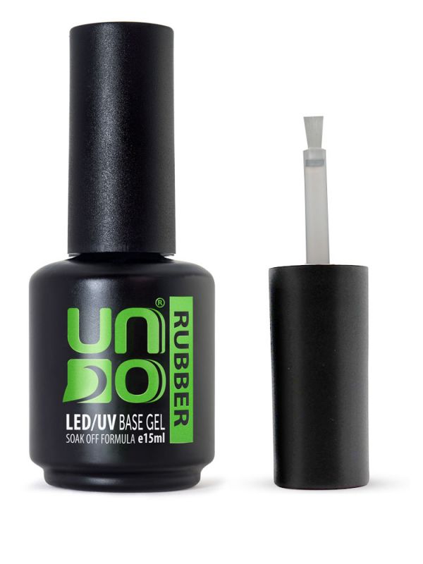 UNO, База каучуковая эластичная для гель лака RUBBER, 16g