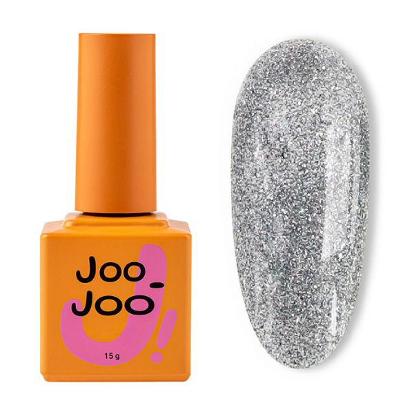 Joo-Joo Камуфлирующая светоотражающая база Rubber Base Prosecco №02, 15мл