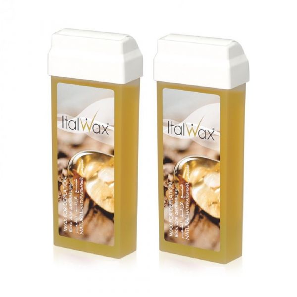 Italwax Воск натуральный теплый Natural в картридже 100мл
