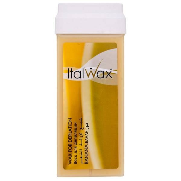 Italwax Воск натуральный теплый Banana в картридже 100мл