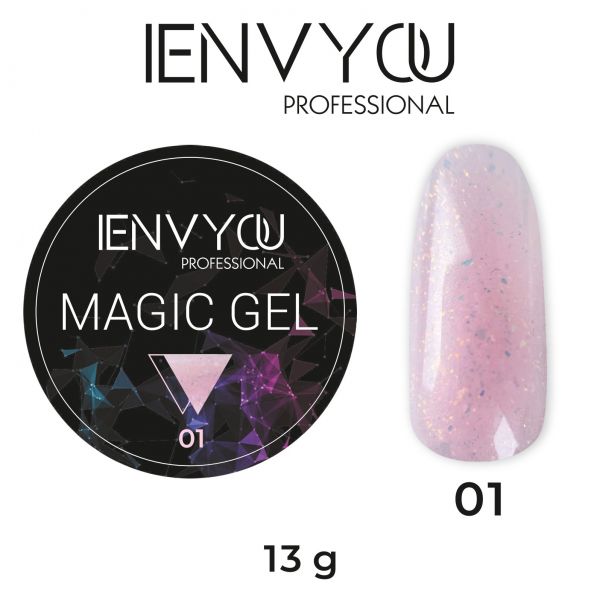 I Envy You, Гель моделирующий жесткий Magic Gel №01, 13гр