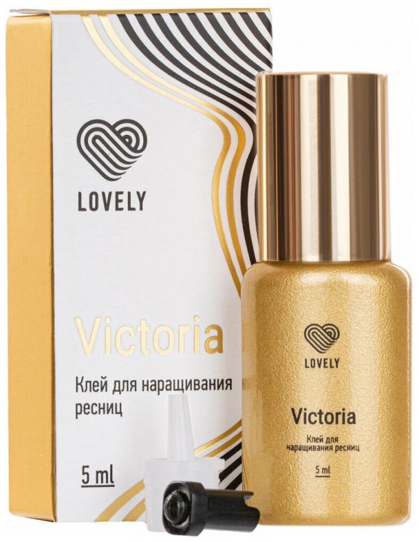 Клей для наращивания ресниц Lovely Victoria 1сек, 5мл