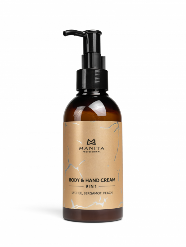 Крем MANITA PROFESSIONAL для рук и тела LYCHEE,BERGAMOT,PEACH 150мл