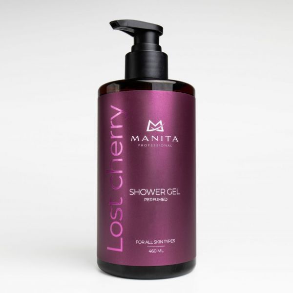 Гель для душа MANITA PROFESSIONAL парфюмированный "LOST CHERRY", 460мл