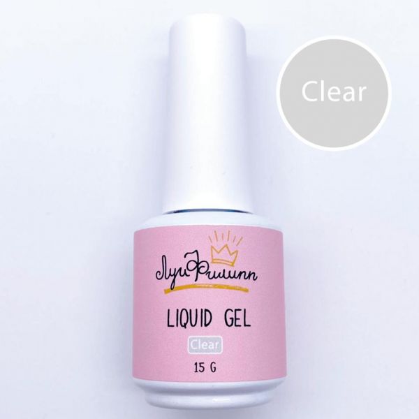 Луи Филипп Liquid gel, Жидкий полигель с кистью Clear, 15мл