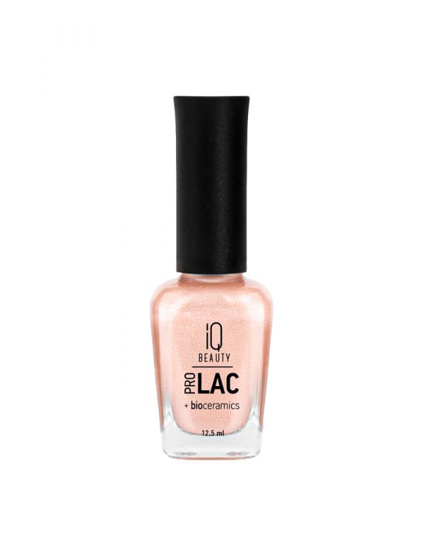 Лак для ногтей профессиональный укрепляющий с биокерамикой IQ BEAUTY PROLAC 129, 12,5мл