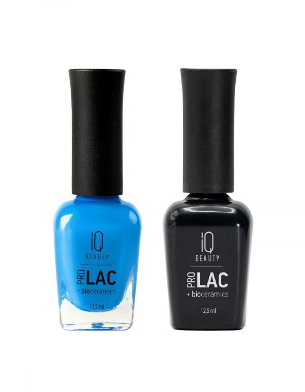 Лак для ногтей профессиональный укрепляющий с биокерамикой IQ BEAUTY PROLAC 132, 12,5мл