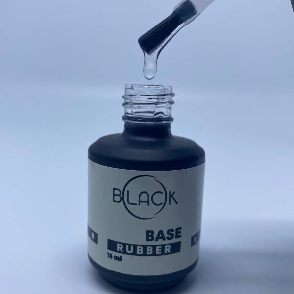 Black Professional, База для гель лака каучуковая Rubber, 15мл