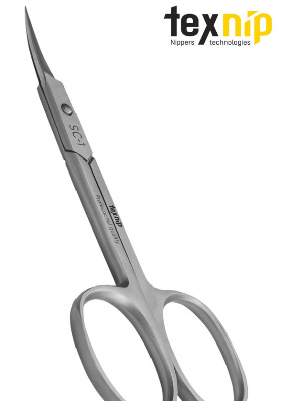 TexNip, Ножницы для кутикулы SC-1, длина 96 мм. Ручная заточка. TexNip, Ножницы для кутикулы SC-1, длина 96 мм. Ручная заточка.