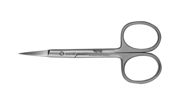 TexNip, Ножницы для кутикулы SC-2, длина 100 мм. Ручная заточка. TexNip, Ножницы для кутикулы SC-2, длина 100 мм. Ручная заточка.