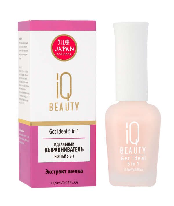 IQ BEAUTY - Идеальный выравниватель ногтей Get Ideal 5 in 1, 12,5мл