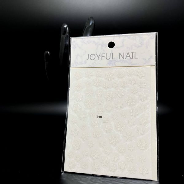 Joyful Nail Наклейка для ногтей №910 белая