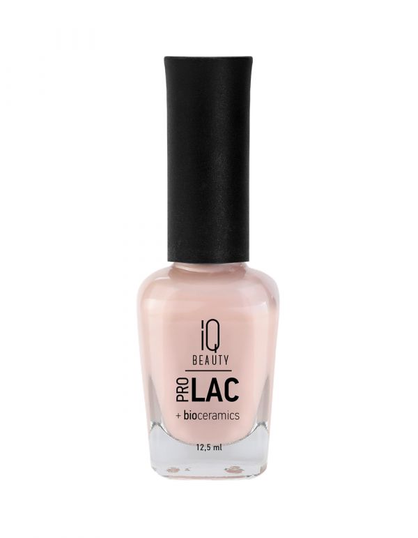 Лак для ногтей профессиональный укрепляющий с биокерамикой IQ BEAUTY PROLAC 006, 12,5мл