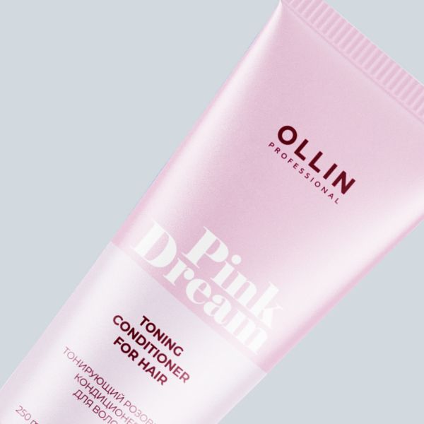 Тонирующий розовый шампунь для волос PINK DREAM OLLIN PROFESSIONAL, 250мл
